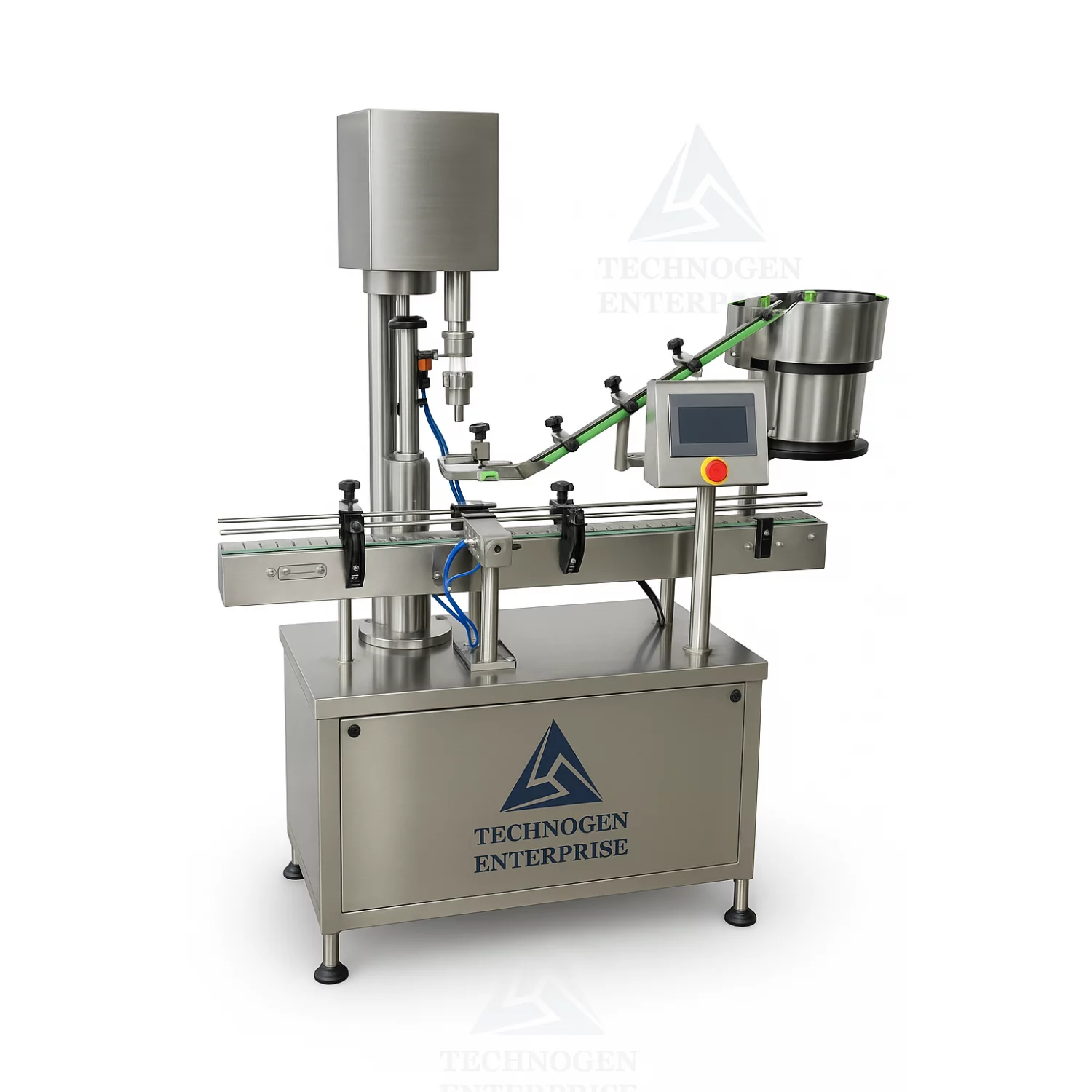 Automatic Single Head Servo Torque Screw Capping Machine