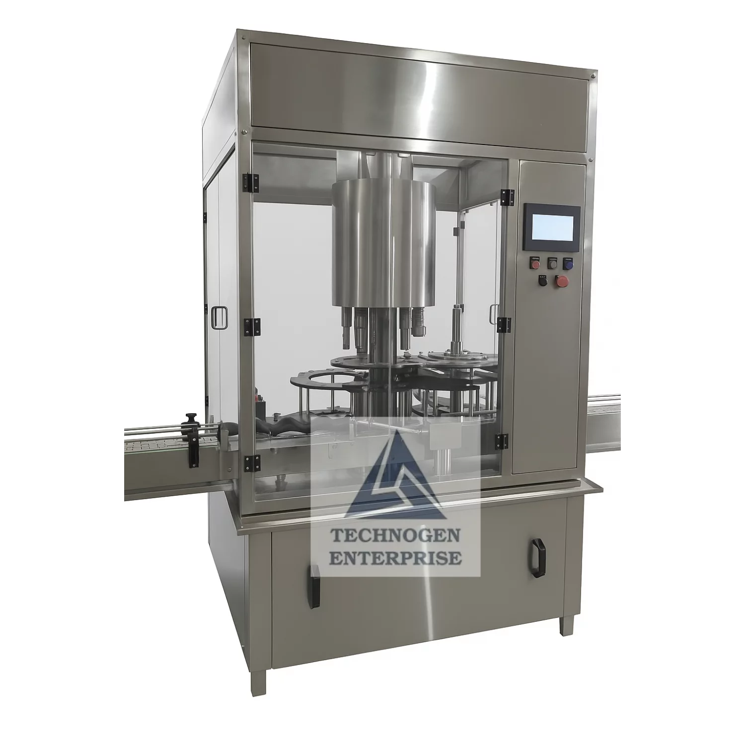 Pick And Place Screw Capping Machine