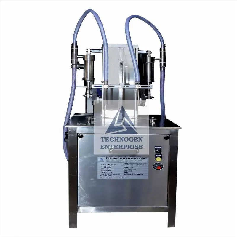 Semi Automatic Bottle Liquid Filling Machine